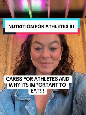 Carbs are your best friend!! #fyp #carbs #nutrition #athlete #macros #meals #whycarbsareimportant #carbs #macro #fats #protein #mealprep #mealplans #nutrition #tips #hyroxtips #hyroxnutrition #hyroxworkout #hyroxcomp #competition #foryoupage #explore 