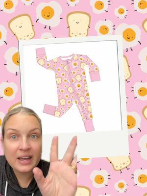 Which Egg & Toast Childrens Pajama color do you like? #childrenspajamas #babypajamas #tencelmodalpajamas #momtok #greenscreen 