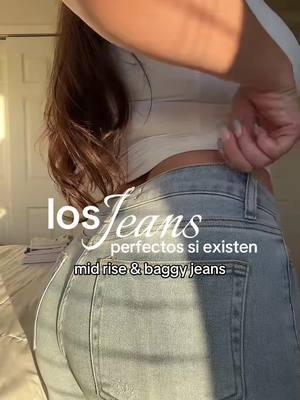 los jeans perfectos si existen 🍑✨ mid rise & baggy jeans #baggyjeans #midrisejeans #perfectjeans #widelegjeans 