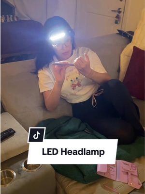 so so useful 😊😊😊 #headlamp #headlamps #ledheadlamp #nailtech 