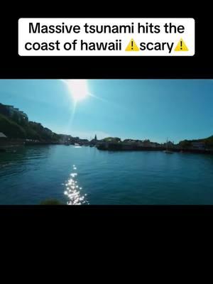 Thoughts?!😱 #tsunami #thalassophobia #wave #scary #ocean #hawaii #scaryocean #foryoupage 