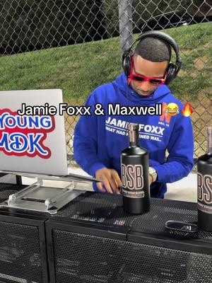 Jamie Foxx and Maxwell mix #jamiefoxx #maxwell #mix #dj #katwilliams #music #comedy #fyp #fypシ #goat #netflix #whathadhappenedwas 