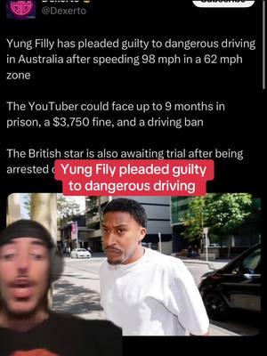 Yung Fily pleades guilty to speeding #yungfily #betasquad #viral #foryou #fyp  #greenscreen 