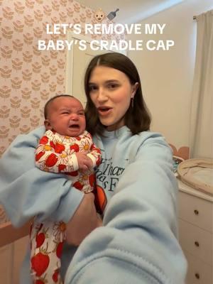 No because HOW satisfying is that 💆‍♀️ #momtok #newborn #newbornbaby #cradlecap #babygirl #onemonthold #postpartum #realmomlife 