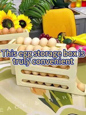 #eggstorage #eggrack #eggstore #eggholder #spacesaver #spacesaving #eggrollingrack #kitchenaccessories #kitchengadgets #KitchenHacks 