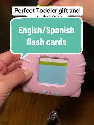 I thjnk my kids really going to enjoy it!  #fyp #christmasgiftideas #toddlersoftiktok #toddlermom #toddlerlearning #bilingual #learnspanish #interactivelearning #ttshop 