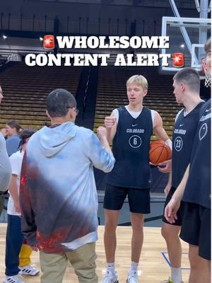 special day with our friends at @Special Olympics  #coloradobuffaloes #collegebasketball #specialolympics