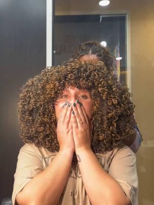 I will forever live for reactions like this 🤍🥹  Will be making a detailed video of how I achieved this look very soon 🤭 #curly #curlycut #naturalhair #orlandostylist #curls #curlyhair #naturalhairstyles #curly hair community #naturalhaircommunity #curlyspecialist #haircut #drycut #bighair #rulos #cachos #cabelo #stylist #behindthechair #beforeandafter #rizos #comunidadrizada #hairstylist #fyp