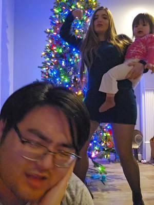 the way my baby looked at me at the end 🤣😭 #lalala #christmas #kpopbaby #kpopfam #dancing #cringe 