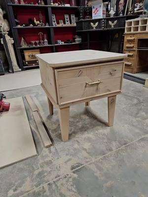 I probably shouldn't make videos after a long day because I tend to ramble #handmade #furnituremaker #nightstand #hiddencompartment #bedroomdecor #woodworking #sneekpeak #prototype 