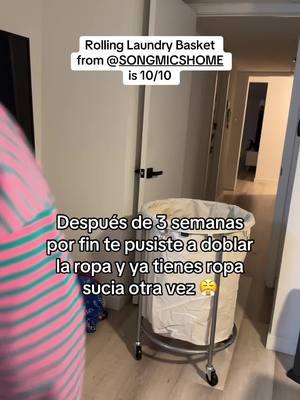 @SONGMICS HOME always comes through 🤌🏽 #fyp #fypシ #fypシ゚viral #fypage #fy #songmicshome  #rollinglaundrybasket #laundry #laundryroom #laundryday #songmicshomehamper 