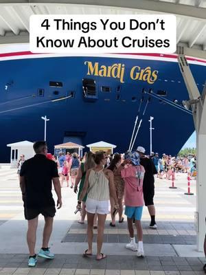 4 Things you don’t know about cruises #cruise #cruisetok #cruiselife #firsttimecruiser #cruisetipsandtricks 