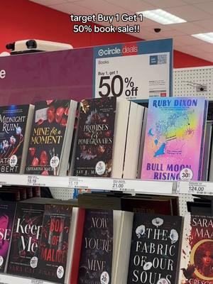 You defintely don’t need more books for your tbr but like…why not when they’re on sale?? #booksale #bookshopping #newbooks #targetbooksale #bookstores #bookhaul #endlesstbr #lenslibrary 