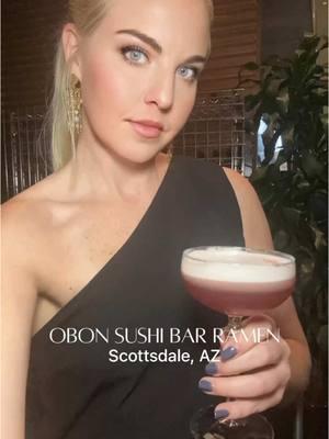 Found a great spot for you guys to try in Scottsdale called OBON Sushi Bar Ramen 🍜 💕 The drinks were super tasty and I thought every single dish we had was incredibly flavorful. My absolute favorite was the yuzu yellowtail - can’t stop thinking about this dish and can’t wait to go back for more! @obonsushi #sushi #scottsdale #scottsdaleaz #arizona #restaurants #RestaurantReview #arizonafoodie #arizonafood #arizonafoodielife #arizonafoodies #foodinfluencer #hosted #travel #traveltips #travelfood #travelfoodie #travelfoodies #travelgram 