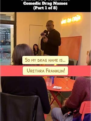 #standup #standupcomedy #standupcomedian #openmic #dragname #arethafranklin #respect #urethrafranklin 