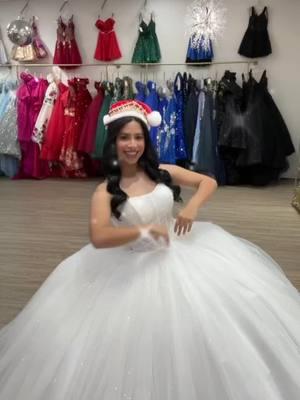 Christmas cheer 🎄 #bellastyleokc #shopokc #yestothedress #fyp #dresses #quinceaneradresses #xvdress #myquince #15años #quinceañera #quincelife @Juli⭐️ 