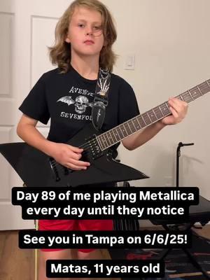 @metallica @jameshetfield @kirkhammett @larsulrich @robtrujillo @qprimemgmt @98rocksthebay  #metallica #m72tour #m72 #seekanddestroy  #jameshetfield #kirkhammett #larsulrich #robtrujillo #98rocktampabay #bearmusic529 #matas #guitar #guitarkid #guitarist #foryou #foryoupage #fyp #qprimemanagement 