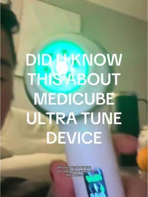 Did u know this about the medicube app? @Medicube Global   #medicube #medicubeambassador #TikTokShop #tiktokshopfinds  #beautymusthaves #kskincare #kbeauty #glassskin #UltraTune #WrinkleIroning  #greenscreen #greenscreenvideo 