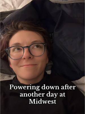 I say that like I’m not about to make my way downstairs to see what’s all happening at the Hilton Bar 😎 #midwestclinic #midwest #musiceducation #banddirector #hilton #overwhelmed #longday #band #mued #uwsp #hotel #networking 