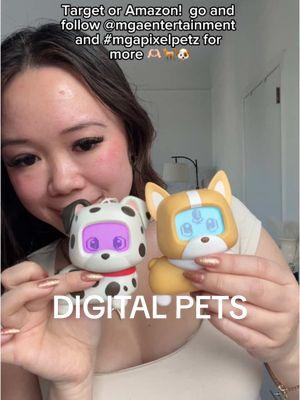 OMG HOW CUTE are these Pixel Petz? I used to loveee playing with digital pets as a kid and it’s so cool how these have evolved, with over 100+ reactions and built in games and a variety of personalities it’s so fun to groom, play, feed and take care of your pet! They can even react to your voice and interact with other Pixel Petz! I feel SO nostalgic playing with these, find your own now at Walmart, Target or Amazon! Follow @MGA Entertainment and #mgapixelpetz for more info on these digital fur babies! #digitalpets #pixelpetz #toys #mga #walmartfinds  #targetfinds #amazonfinds 