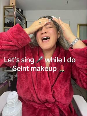 Some sing in the shower! I sing everywhere! 😂 #seintbeauty #seintmakeup #makeup #sing #singing #therapytok #myzone #muse #dontbeshy #beauty #metime #selflove #SelfCare #ising #musictherapy 