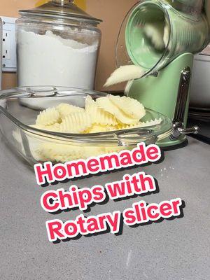 The fam ate them all in minutes 🤣 #cooking #grater #slicer #foodprep #cheesegrater #veggieslicer #rotaryslicer #homemade #makeityourself #chips #kitchenhack #kitchengadget #giftsforher #kitchengadgets 