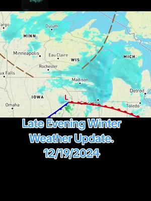 here is your #winterweather update. #uppermidwest #greatlakes #ohiovalley #usa #snow #fy #foryou #foryoupage #foryoupageofficiall #viewersfirst #sciencesecond #december #fypage #weather #weathertok #wx #stormmasterweather #thursday #friday #kentucky #indiana #winter2024 #winterwx #rain #mix #newengland 