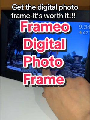 A digital photo frame under $40!!! Just get the photo frame! Its easy to set up and share those photos on your phone with the whole family!   #digitalphotoframe #frameo #digitalframe #giftideas #photomemories ##NewYearNewAura #christmas2024 #TiktokShopHolidayHaul #TikTokShopBlackFriday #TikTokShopCyberMonday