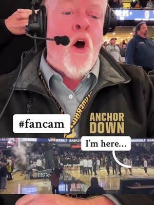 A #fancam #overlay of Vanderbilt starting lineup in a 105-53 win over The Citadel #basketball #ncaa #PAAnnouncer #announcer #nashville #tennessee #anchordown #fyp 