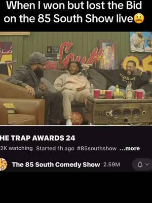 Pov when i won the bid but lost on the 85 south show hosted by @Navv Greene 🤣🤣 #85southshow #bid #pov #sesameskreetpuppets #livestream #fyppp 