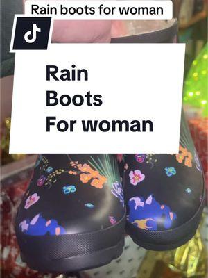 Hisea rain boots ! Such good quality and absolutely beautiful!! #rainboots #boots #rubberboots #hiseaboots #hisea #tiktokshopholidayhaul #giftguide #christmasgifts #newyearnewaura #ttsdelightnow #MomsofTikTok #easter #easterbasket #christmaseve #rain 