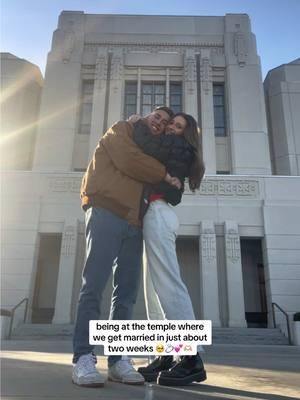 SO GIDDY ABOUT THE WEDDING 💍🥹 being at the temple made me soooo excited!!! #meridiantemple #ldsbride #bride #2025bride #groom #couple #husband #wife #Relationship #2025wedding #templewedding #ldswedding 