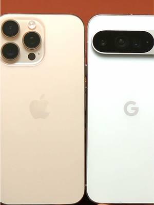 iPhone 16 Pro Max vs Pixel 9 Pro XL Porcelain or Desert Titanium #pixel9proxl #iphone16promax #fy #fyp #16promax #pixel9pro 