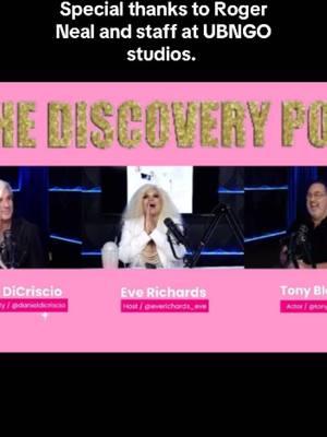 #danieldicriscio #thediscoverypodwitheve #everichards #tonyblass #ubngopodcaststudio #katokaelin #ojsimpson #podcast #christmasspecial #celebrityguest #fypシ 