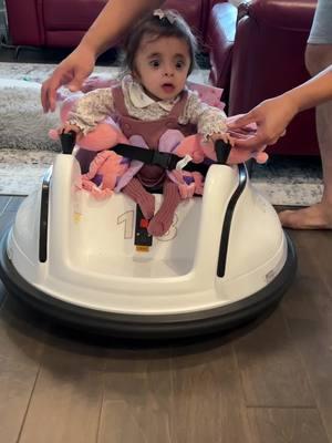 This girl really said, “Work smarter not harder” 😂😂😂❤️ #fyp #foryoupage #bumpercars #mini #cutebaby #toddlersoftiktok #fun #kidsoftiktok #toys #smartkids #osteogenesisimperfecta #ourlittlemms #maryammia 