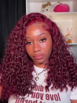 Love this deep wave plum wig |@megalookwigs @megalookhair     link in the b10   #megalookhair #megalookwigs 