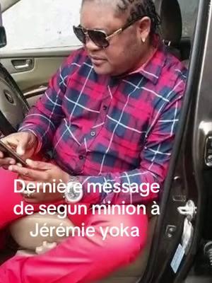 #message de segun à Jérémie yoka souvenir #paix à ton âme le rassembleur 