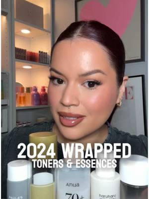 Replying to @User 2024 WRAPPED PART TWO!!! Toners & essences is one of my favorite skincare categories and this was the year I truly figured out what my skin loves and stuck to it. I used each of these over and over and over and over again until I ran out and opened another one. All 🔗 in my ShopMy @anua_global @haruharu wonder @imfrom_us @Dr.Ceuracle Official @YesStyle  #2024wrapped #2024skincare #toners #essences #anua #anuamilkytoner #drceuracle #drceuraclevegankombuchaessence #imfrom #imfrommugwortessence #mugwortessence #haruharuwonder #haruharuwondermilkyessence #yesstyle #koreanskincare #kbeauty #kbeautyskincare #SkinCare101 #skincaretiktok #skincare #skincareroutine #arazlo #tazarotene #tretinoin #skincareproducts 