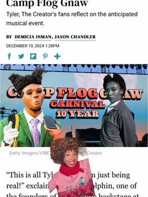 The article was updated a little while ago so I’m reposting this! WOOOO!!!! This was such an honor to be able to speak on my experience over the last 10 years, so thankful 🥹🙏🏾 #campfloggnaw #chromakopia #tylerthecreator 