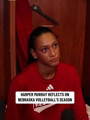 Harper Murray talks about John Cook’s impact on the team, Husker nation, Lexi Rodriguez and more following the Final Four exit. #Huskers #ncaavolleyball #collegevolleyball #huskernation #Nebraska 