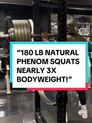 “What I do isn’t easy to replicate, and that’s exactly the point.” #customfit #customfittr #180lbsnattyphenom #squat #530lbsquat #530lbs #legworkout #powerlifter #powerbuilding #strengthtraining #pr #squatpr #1rm #foryoupage #fyp #gymmotivation #fitnessmotivation #athlete #notlikeus @Philippe 