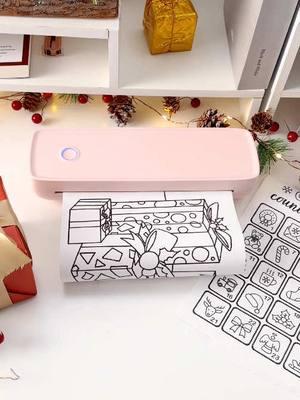 5 fun ideas for kids to enjoy using the MUNBYN printer this Christmas! 🎅✨ If you like these ideas, drop a ❤! #MUNBYN #Christmas #PortablePrinter #ThermalPrinter #HolidayCrafts #PrintableActivities #KidsCrafts #A4Printer #DIYChristmas #FestiveFun #HolidayCheer #FamilyTime #CreativeChristmas #KidFriendly #DIY