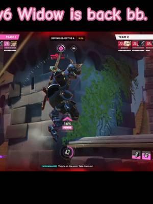 Last nights Widowmaker game shesh clips.  - #autisticcreator #overwatch2 #overwatch #widowmain #widowmaker #gaming 