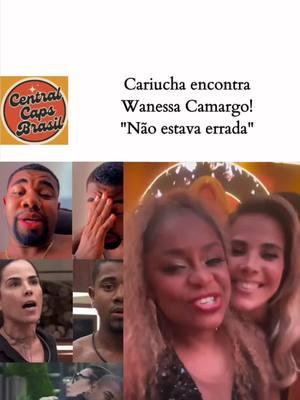 Cariucha encontra Wanessa Camargo! #wanessacamargo #davibrito #leodias #afazenda #cariucha #fofocalizando #bbb24 #raquelbrito 🎥FOFOCALIZANDO/ SBT