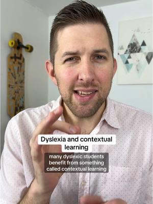 It’s remarkable how much more easily I can remember things that I learned in a bigger context, as compared to things that I learned as isolated information. #dyslexia #dyslexic #dyslexiaawareness #dyslexiasupport #MentalHealth #therapist #learning 