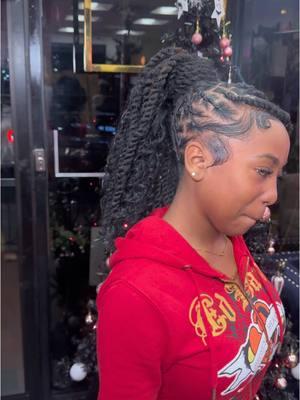 Happy Bday to my London Babe ! 2 strand twist x Ponytail. Done by Angelica ! 😘 🌸 𝐅𝐨𝐫 𝐑𝐞𝐭𝐰𝐢𝐬𝐭, 𝐋𝐨𝐜 𝐑𝐞𝐩𝐚𝐢𝐫𝐬, 𝐅𝐚𝐮𝐱 𝐋𝐨𝐜 𝐈𝐧𝐬𝐭𝐚𝐥𝐥 , 𝐓𝐨𝐮𝐜𝐡 𝐔𝐩𝐬 & 𝐑𝐞𝐦𝐨𝐯𝐚𝐥  𝐀𝐩𝐩𝐨𝐢𝐧𝐭𝐦𝐞𝐧𝐭𝐬- Click “Book Appointment” in the link in bio✨ 🌸 𝐋𝐨𝐜 𝐄𝐱𝐭𝐞𝐧𝐬𝐢𝐨𝐧 𝐈𝐧𝐬𝐭𝐚𝐥𝐥𝐬-  Text (929)-484-6072 for Human Loc Extension install Inquiry.  🌸 𝐏𝐮𝐫𝐜𝐡𝐚𝐬𝐞 𝐋𝐨𝐜 𝐄𝐱𝐭𝐞𝐧𝐬𝐢𝐨𝐧𝐬:  Loc Extensions are available on our 𝐓𝐢𝐤𝐓𝐨𝐤 𝐒𝐡𝐨𝐩.  1 bundle contains 20 Locs. 3-5 bundles are needed per head depending on density of your hair.  #locextensioninstall #lisabonetlocs  #boholocs Ty#nyclocstylist #atllocstylist #atllocextensions #locs #newyorklocextensions #phillylocstylist #ctlocsstylist #dreadstyles #fyp #locstylesforwomen #permanentlocextensions