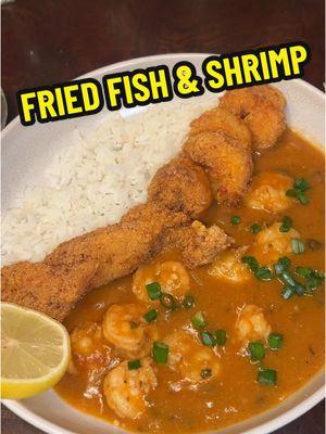 Made some delicious fried seafood with @Pop’s Fish Fry & Seasoning. Yall check em out!  #food #Foodie #cooking #seafood #louisianafood #delicious #shrimp #fish #catfish #friedseafood #fried #fishfry 