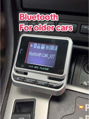 #ad This is a Bluetooth adapter I got for my husbands older car he can play music from his phone and accept calls through the cars speaker handsfree. Its also an mp3 player. It works great and comes with a remote too. #bluetoothadapter #carbluetoothtransmiter #caraccessories #TasteMakersLaunch #ttstastemakers #SpotlightFinds  #TreasureFinds #TTSDelight #GiftGuide #TTSLevelUp #TikTokShopHolidayHaul #Toptierdecember #TTSDelightNow  #NewYearNewAura  #MadeMyYear 