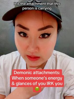 Don’t downplay what your spirit is telling you. You arent getting disgusted for no reason… #momentwithviki #consciousness #demonicenergies #entities #spiritualtok #spiritualhygiene #intuition 