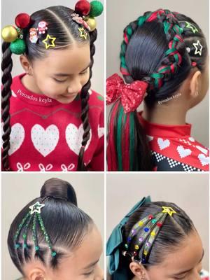 Peinados navideños para niñas 🎄#christmashair #christmashairstyleideas #peinadosnavideñosparaniñas #navidad #navidadenfamilia #christmas #posadasnavideñas #braidinspiration #braidsforlittlegirls #girlshairstyles #toddlerhairstyles #toddlerhaircreations #easyhairstyles #trenzadosbonitos #peinadosconligas #videohair #peinadosparalaescuela #parati #foryou #fyp #peinadosparaniñas #peinadosconpelosuelto #peinadosconligas #trenzasniñas #trenzassencillas